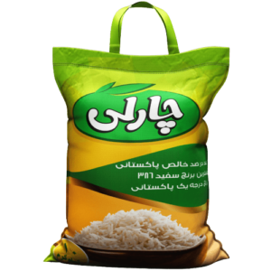 برنج پاکستانی 386 سفید  چارلی – 10 کیلوگرم